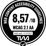 Sello Nota Validez Accesibilidad Web 2026 Negro ACTUALIZADO